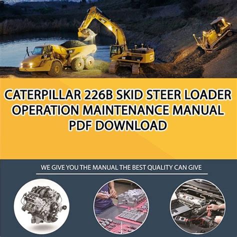 cat 226b skid steer maintenance